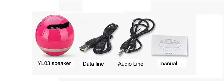 Колонка светодиодный мини беспроводной Bluetooth динамик TF USB портативные музыкальные динамики ручной Бесплатный звонок для iPhone 6 телефон ПК с микрофоном