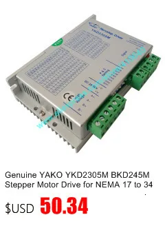 Leadshine шаговый двигатель с импортными тормозными колодками 57HS22-BZ 57HS22-S 2,2 N.M удерживающий крутящий момент 8 мм диаметр вала тормозной шаговый