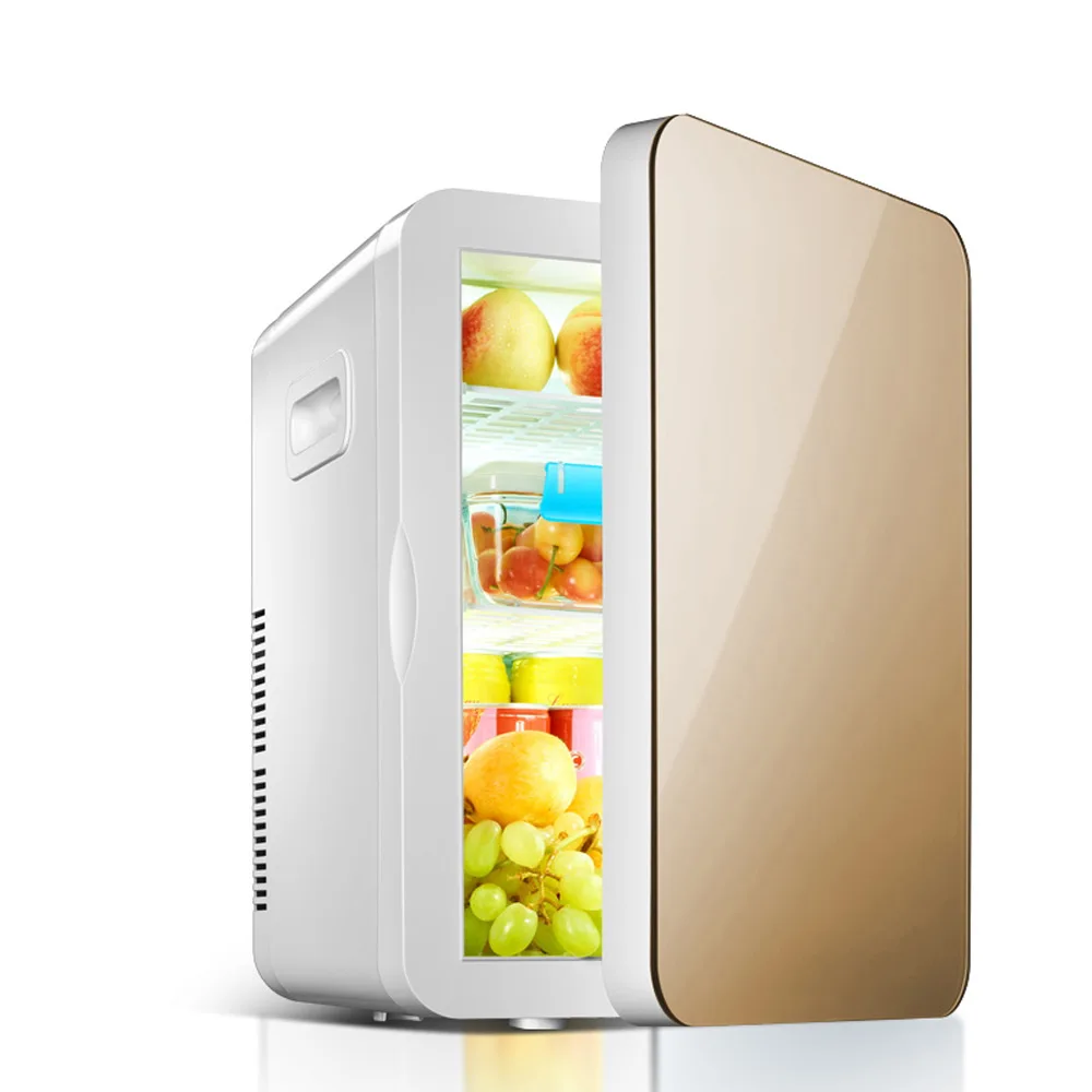 20L car fridge Mini Refrigerator refrigeration Home Dormitory Car home dual-purpose heater