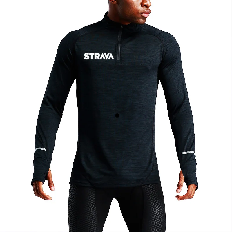 

Men's Sport T-Shirts Running Gym Fitness Long Sleeve Bodybuilding Men T-Shirt Thermal Blouse Compression Fitness Gym Clothing