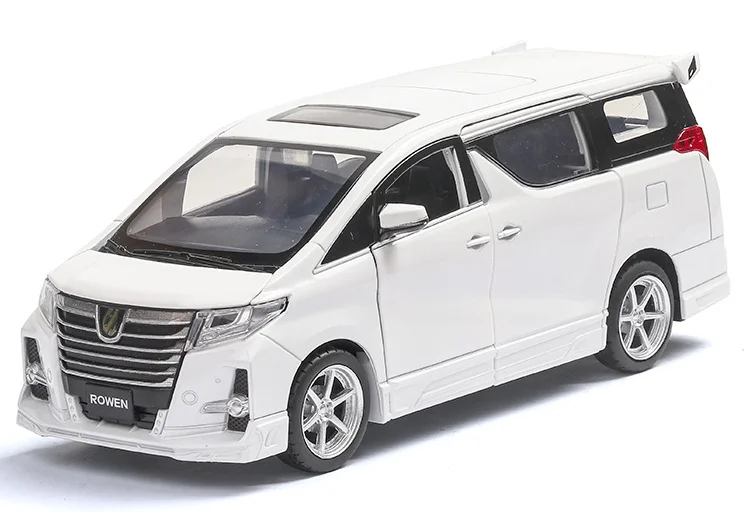 Модель автомобиля Toyota Alphard MPV высокой симметричности 1:32 модель 4 из сплава