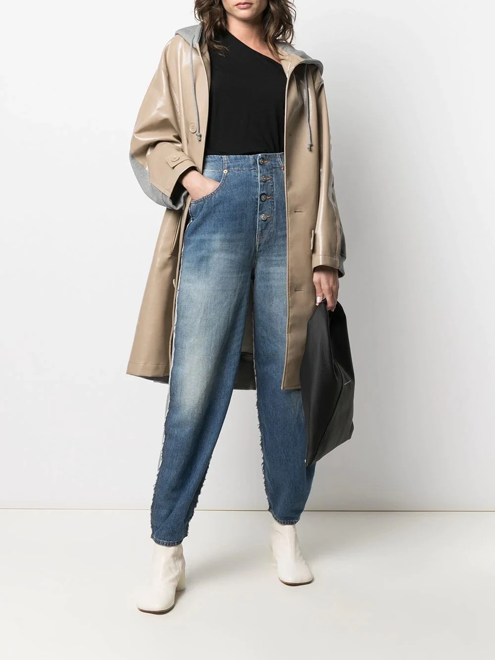 Fashion 2021 Spring New Women Denim Patchwork pPants Ladies Chic Casual Jeans Ddxgz2 3.01