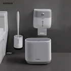 Ванная комната TRP Туалетная Щетка Водонепроницаемый держатель туалетной бумаги мусорное ведро для очистки инструмента и коробка для хранения аксессуары корзина для мусора