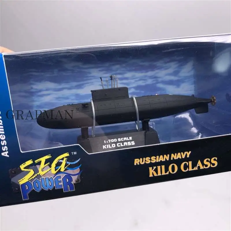 

1/700 RUSSIAN NAVY KILO CLASS Submarine Platinum Collectible Assembled Model Finished Model Easymodel Toy