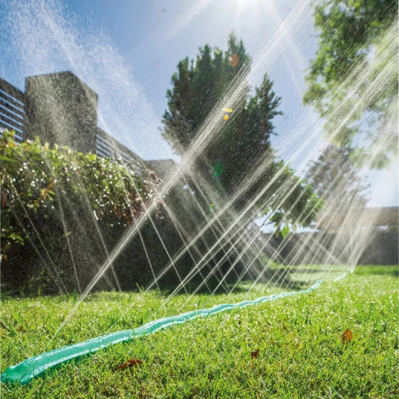 

12 Meters Lawn Hose Garden Irrigation Tools PVC Hose Lawn Sprinkler Pipe With 3/4 Connector Gardening Watering Accessory