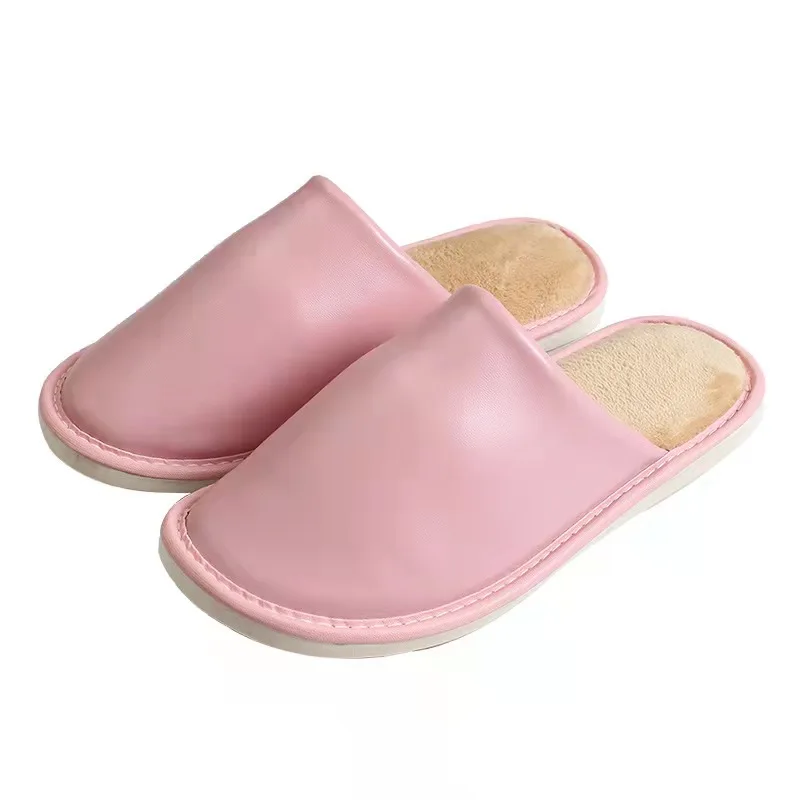 

2021 European and sk American women's home indoor waterproof non-slip cotton slippers 1577