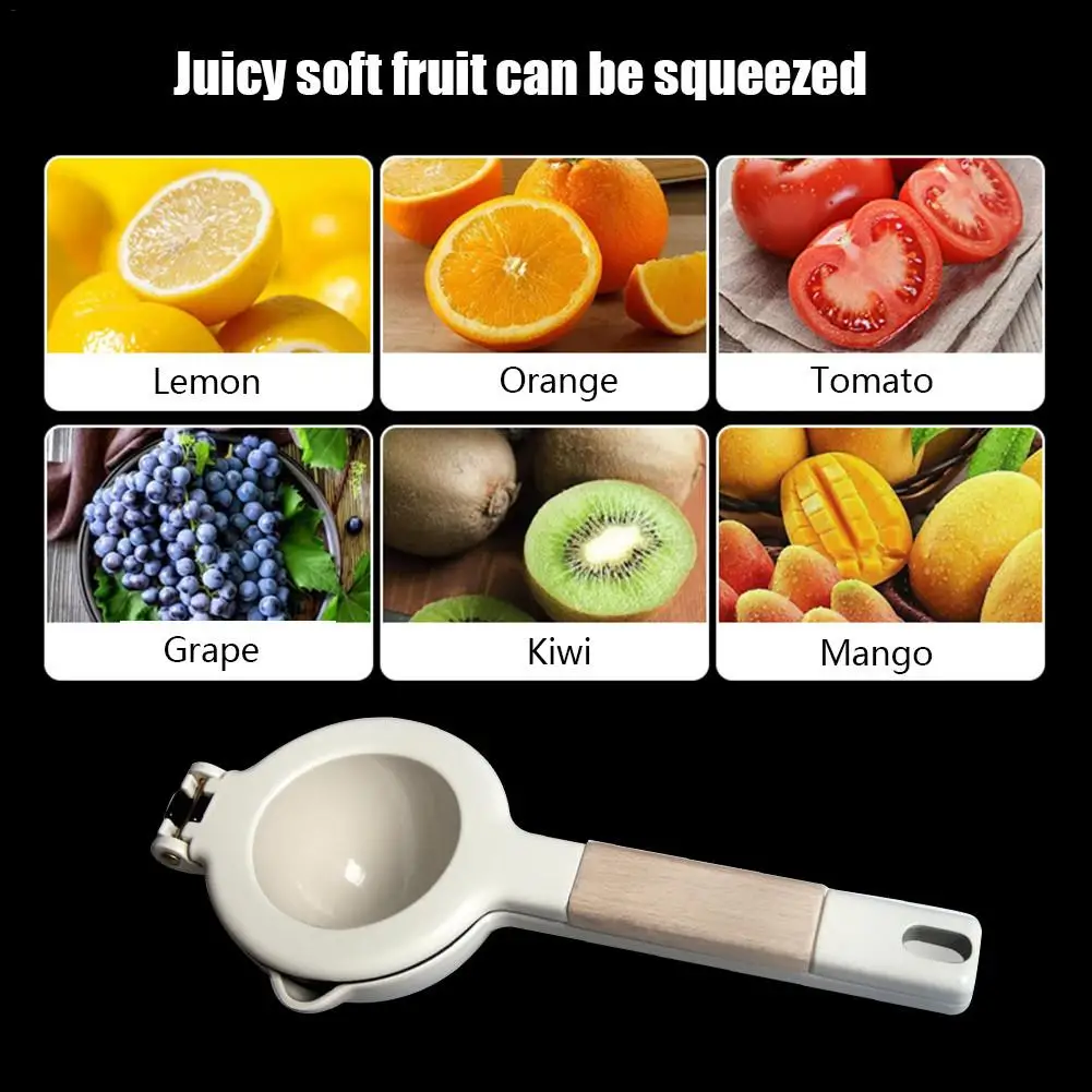 

Manual Juice Squeezer Wooden Handle Pressure Juicer Liquidificador Protable Limon Espremedor Laranja Prensa Manual Fruit Juicer