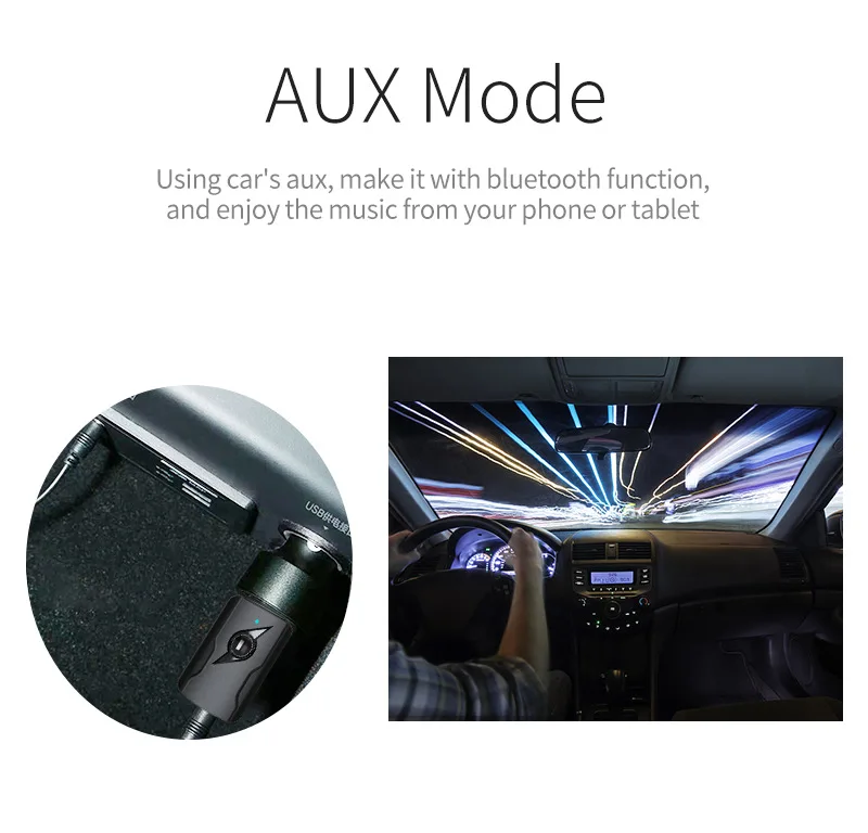 4-в-1 Bluetooth-совместимый аудиоприемник 5 0 передатчик Мини стерео AUX USB разъем 3 мм для