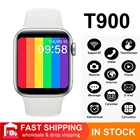 Новинка 2021, Смарт-часы T900, самодельный циферблат, съемный ремешок 44 мм, 1,54, подходит для Xiaomi, Apple и Huawei PK T500, Y68, D20, W26, X7