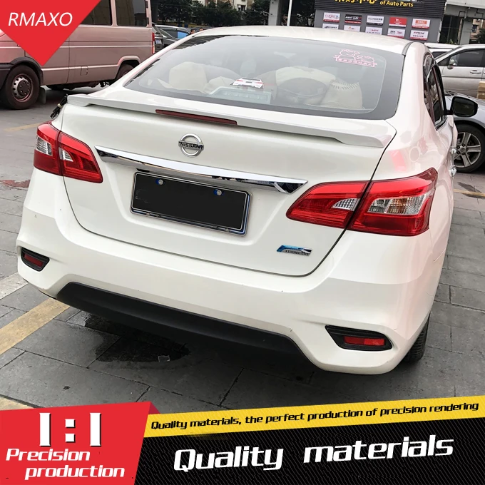 Спойлер для Sentra SYLPHY 2012-2019 RS YD ABS Материал заднее крыло автомобиля праймер цвет