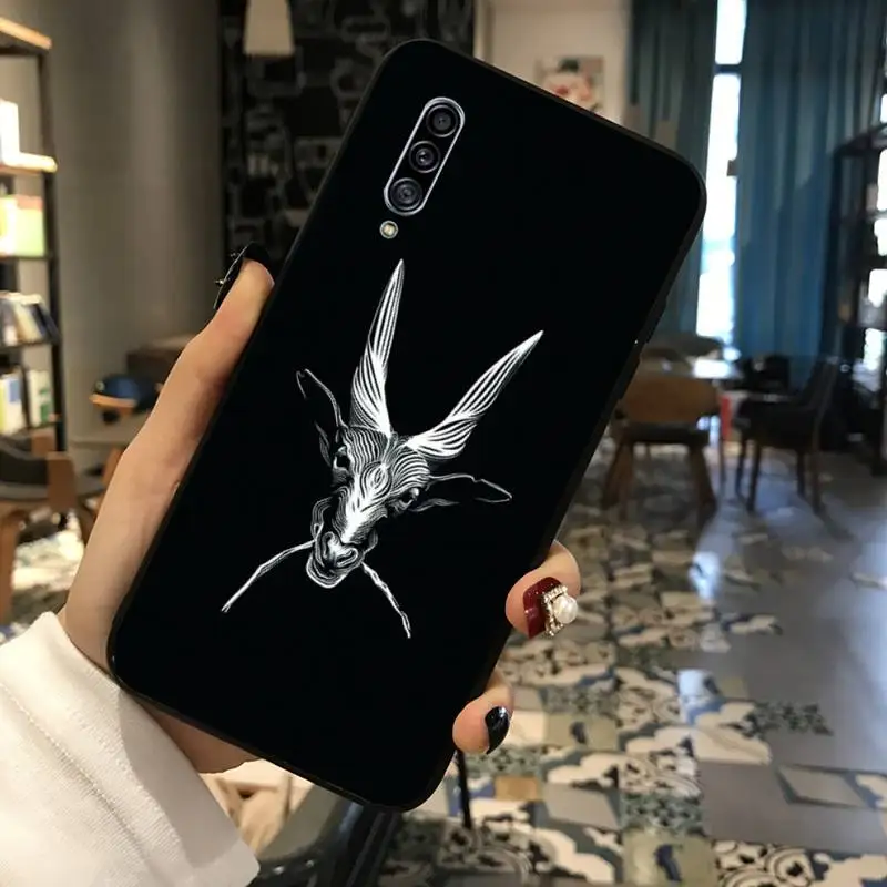

Black And White Art Animal Phone Case Black Cover For Samsung M10/20/30/21/30S J4 2018 J4/J6 Plus A91 S10Lite Cases