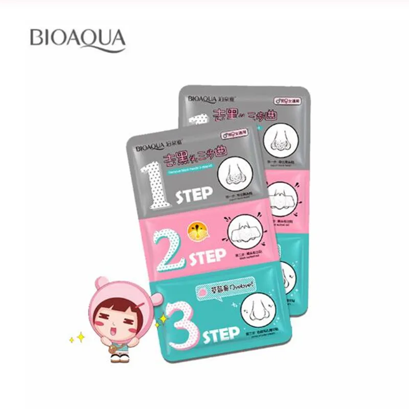 Полоски для носа маска ухода за кожей лица против черных точек удаление