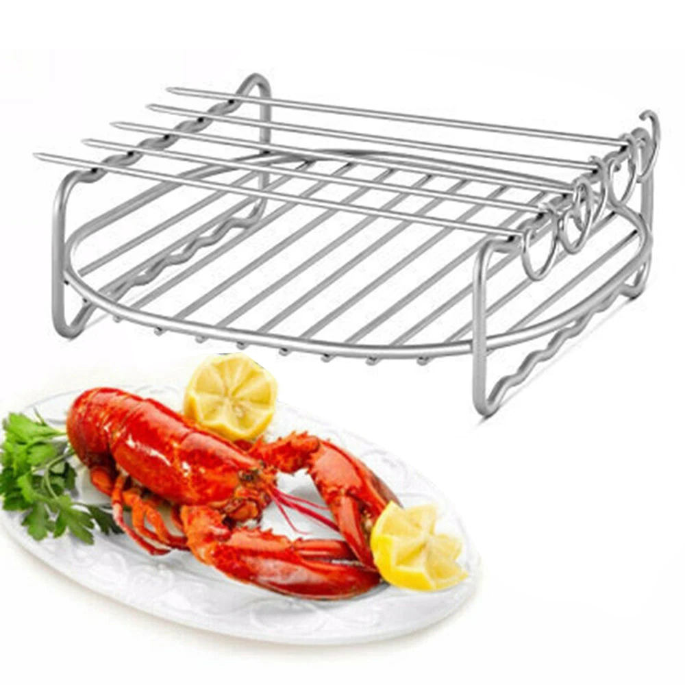 Игольчатые штифты для духовки и гриля из нержавеющей стали подставка фритюрницы