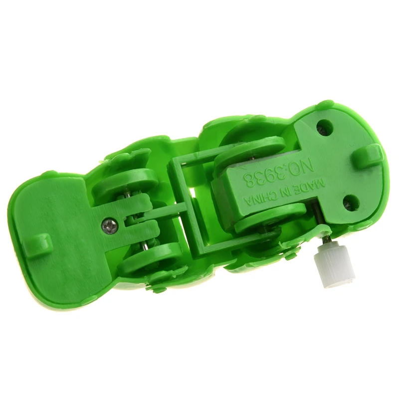 

Children Clockwork Spring Toy Green Plastic Cartoon ping Insect