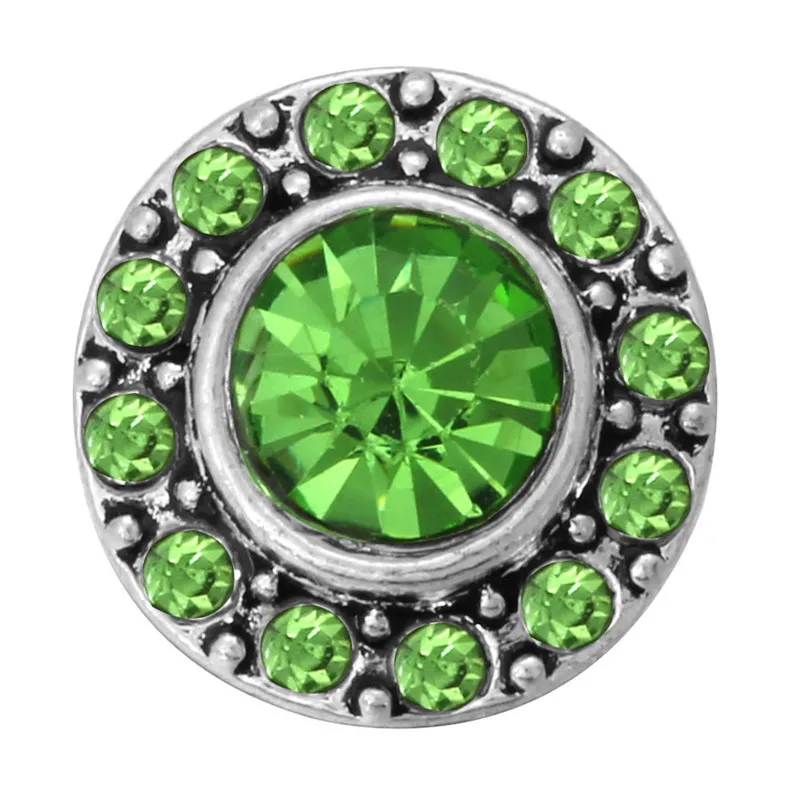 10 шт./лот смешанный стиль 12 мм кнопки ювелирные изделия металлические круглые