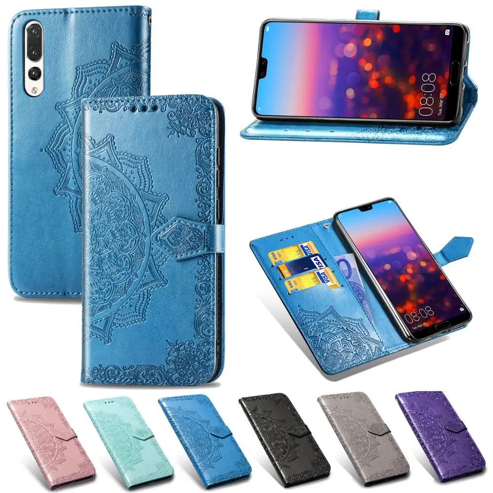 Huawei Honor 8A 7A 7C Pro S 7S 8S 20 10 8 9 Lite P Smart Flip Funda de cuero para huawei P20 P10 P8 Y5 Y6 primer 2018 ca | Мобильные