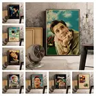 Джим Карри ретро постер трамбан показывает маску фильм Бар Кафе художественный Декор Живая Стена Декор домашний декор качественный холст A811