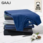 Мужская футболка с V-образным вырезом, из натурального хлопка