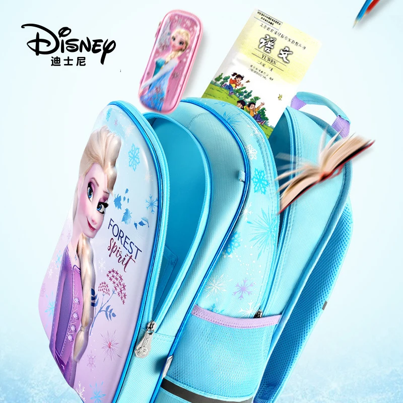 

Disney Frozen Bag Large Capacity Backpack Girl Schoolbag Fashion Bookbag Waterproof Travel Bags 2021 Cute Shoulder Handbag