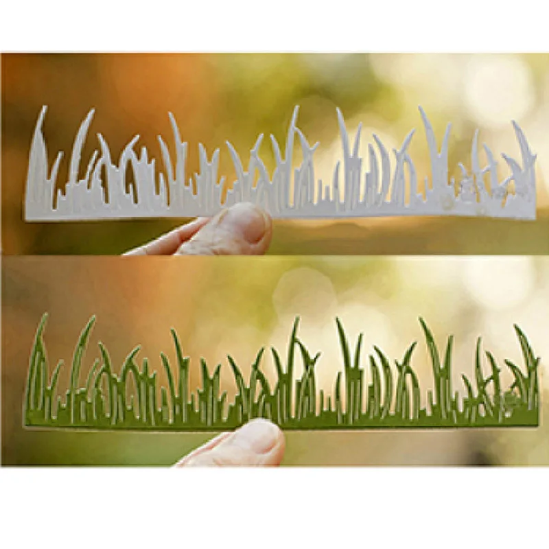 Новые штампы трава кружево металлические для высечки альбом скрапбукинга