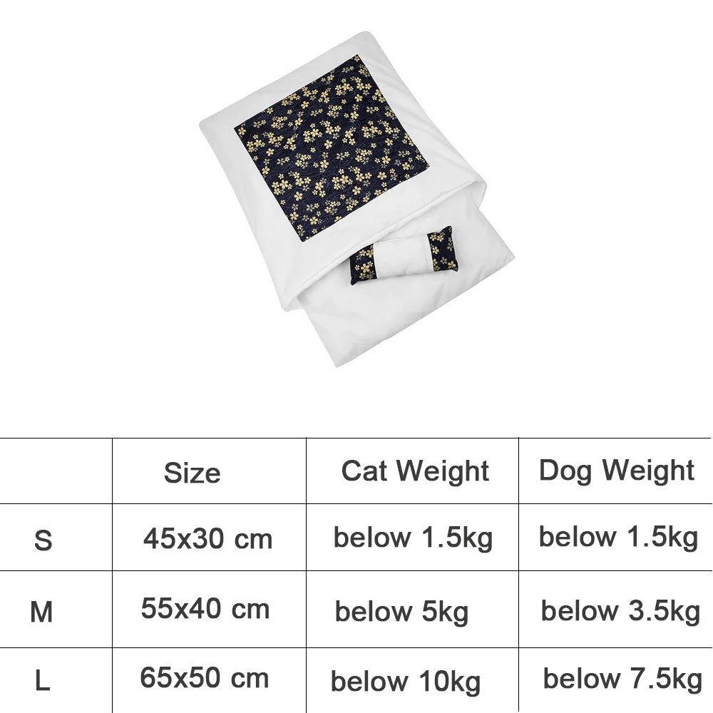 

Removable Cats Bed Litter Sleeping Bag Cave Comfortable Small Large Dog Kitten Pet Bed House For Cat's Home Sleep Nest Supplies