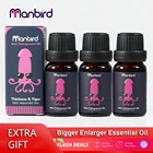 Массажное масло Manbird для мужчин, масло для утолщения пениса, для эрекции, для укрепления мужского здоровья, для увеличения роста члена, эфирное масло
