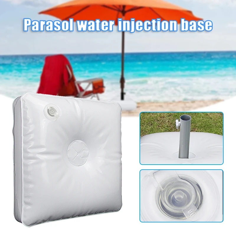 

Umbrella Base Portable Water Filling Weight Bag Fillable Parasol Stand for Garden Courtyard Patio TOER889