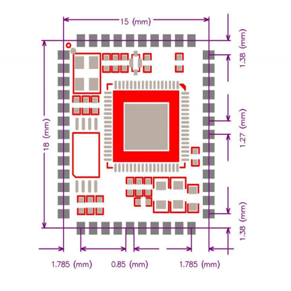 Φ Bluetooth 4 1 Стерео аудио модуль/модуль (внешняя антенна)|Беспроводные модули| |