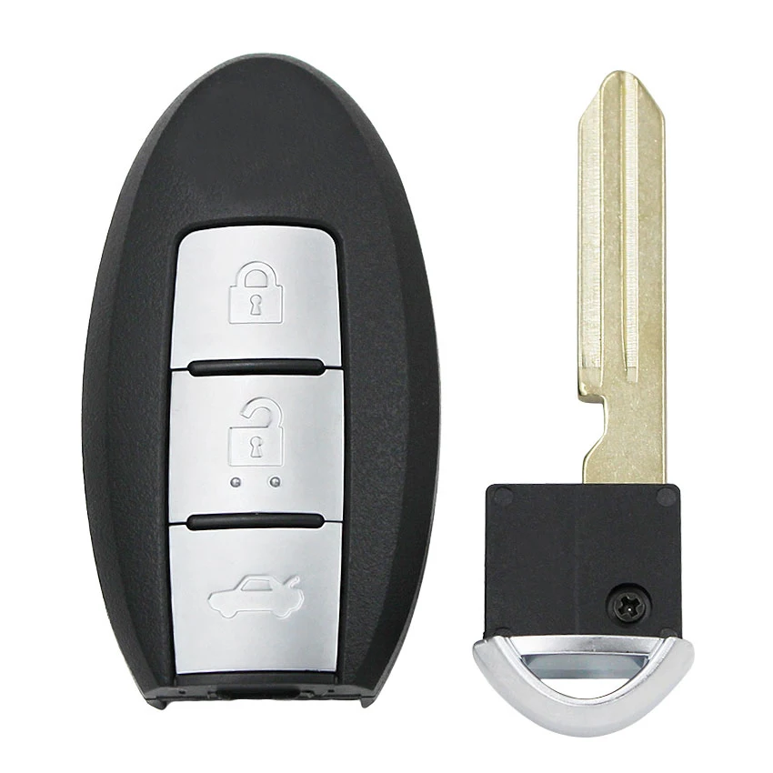 3 Button Keyless-go Samrt Remote Key Fob FSK 433.92MHz PCF7953X/Hitag /47 Chip for Nissan Altima 2013-2015 S180144017 | Автомобили и