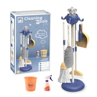 kids realistic housekeeping toys set broom mop brush dustpan mop broom dustpan pretend toy set excellent gift for children