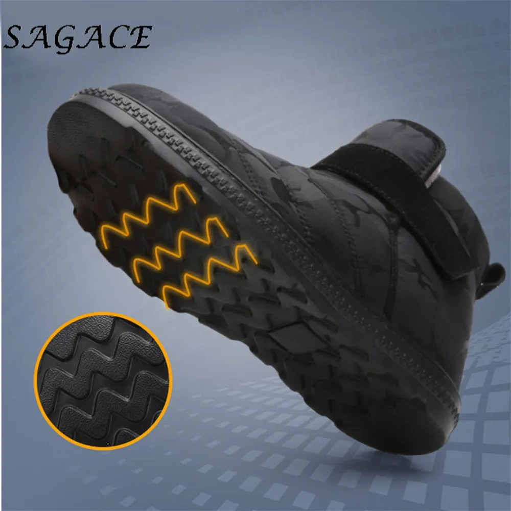 SAGACE/Обувь для мужчин и женщин нейлоновые зимние ботинки женские нескользящие