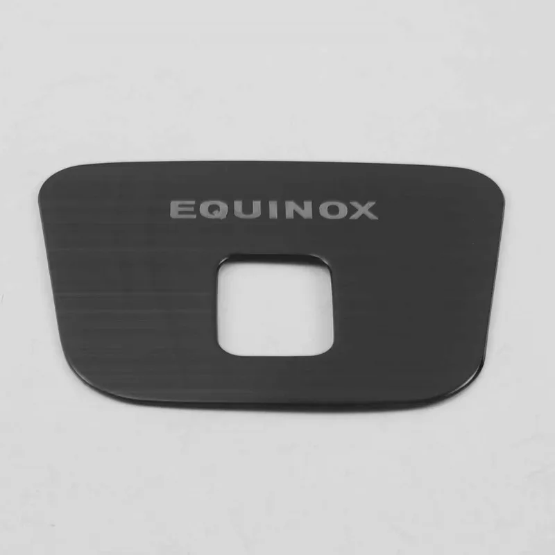 

Интерьер из нержавеющей стали, Автомобильный задний подлокотник, USB разъем, панель для Chevrolet Equinox 2017 2018 2019 2020, аксессуары, автомобильный комплект