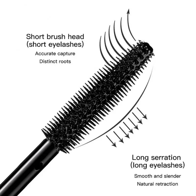 

Four Colors Mascara Thick Waterproof Long Lasting Curling Not Easy To Smudge No Makeup Color Mascara Wo,men Make Up Tools