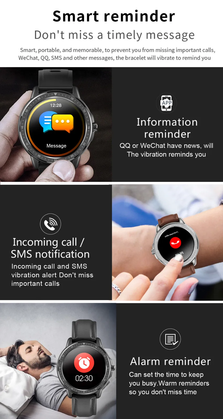 Водонепроницаемые Смарт часы CF19 IP67 с функцией отслеживания кровяного