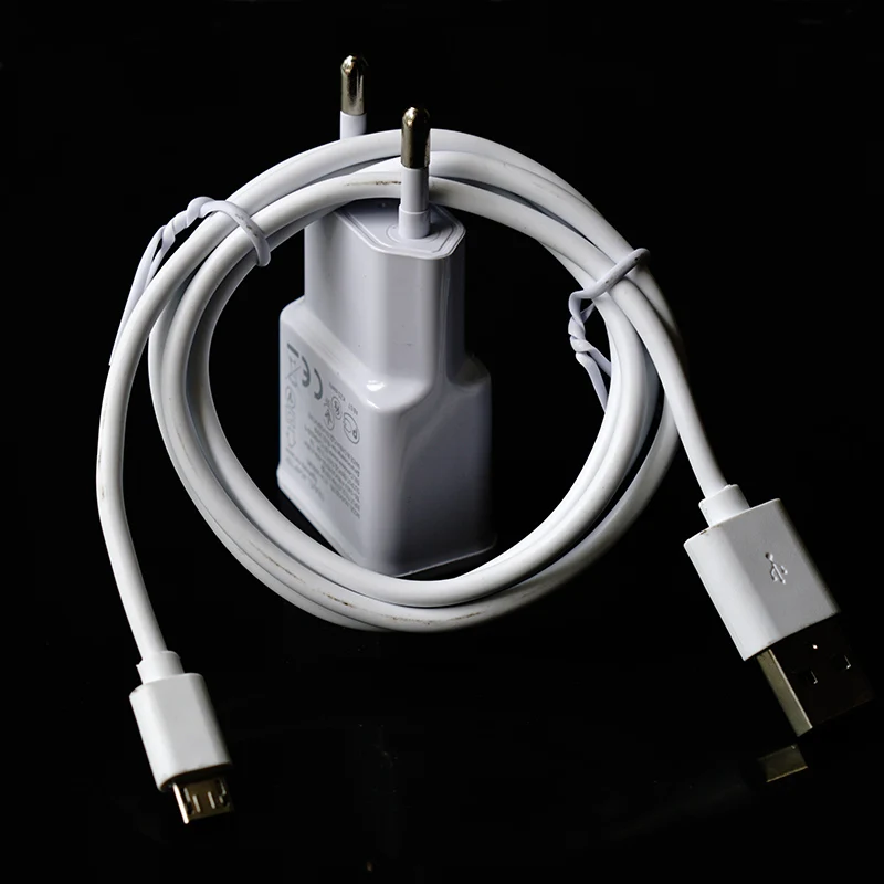 Адаптер зарядное устройство 5v 2a eu настенный micro usb кабель Зарядка адаптер питания для huawei Y7 honor 8x 7x y6 prime y5 смартфон