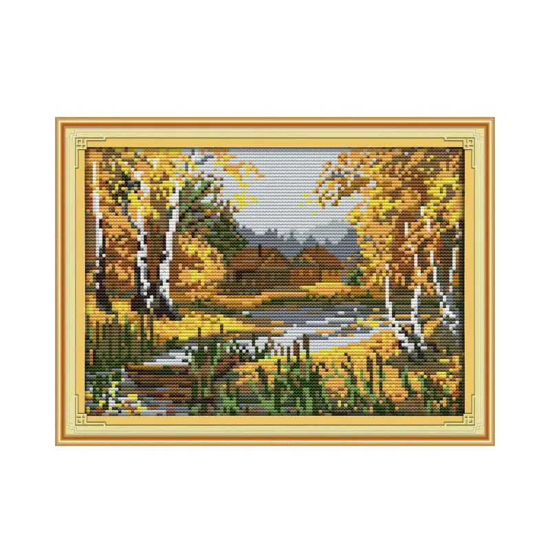 Вышивка крестиком для птиц Набор вышивки lanscape garden 14ct 11ct печать на холсте вышивка