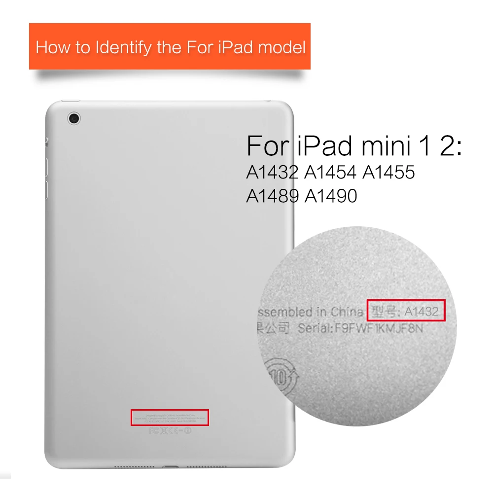 Сенсорный экран для iPad Mini с дигитайзером 2 1 Mini1 A1432 A1454 A1455 Mini2 A1489 A1490 A1491 стеклянный