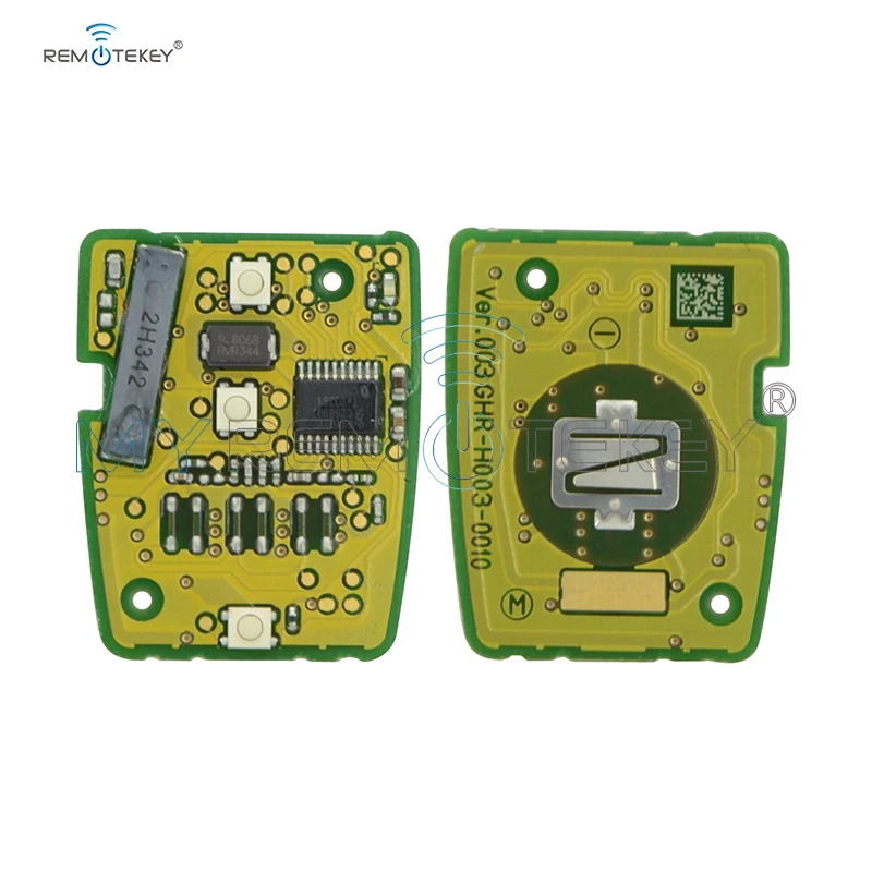 Пульт дистанционного управления Remtekey с 2 кнопками и паническим лезвием HON66 313 8 МГц