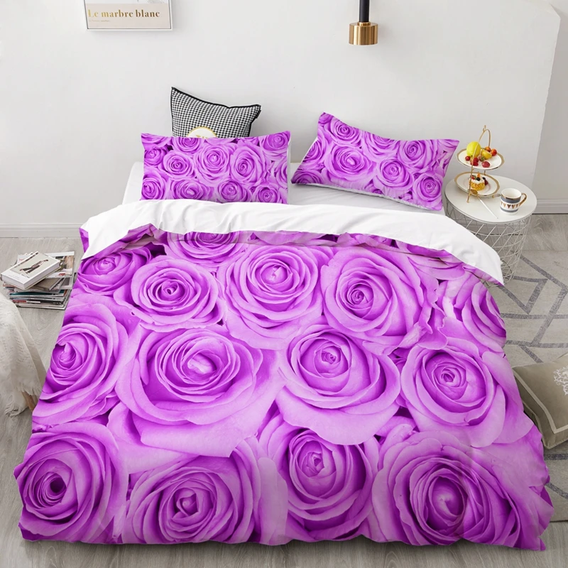 Dream NS 2019 3D Rose Cotton Queen King Twin Duvet Quilt Cover Sheet Pillowcases Wedding Bedding Set Bedspread Bedclothes | Дом и сад