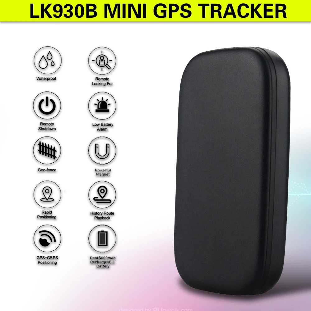 LK930B с магнитным GPS-трекером треки в реальном времени будильник
