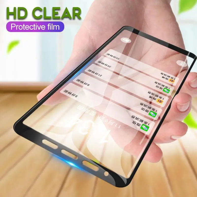 9D изогнутое закаленное Высокопрочное Стекло на samsung Galaxy A30 A50 A10 Экран протектор