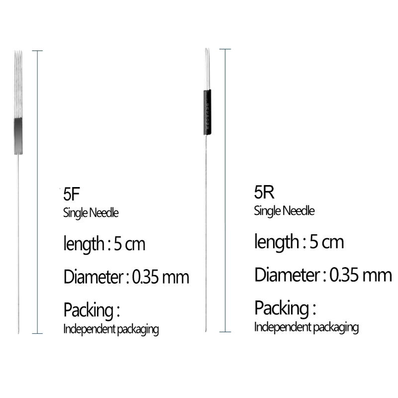 500 шт./коробка иглы для перманентного макияжа бровей и губ|Иглы тату| |