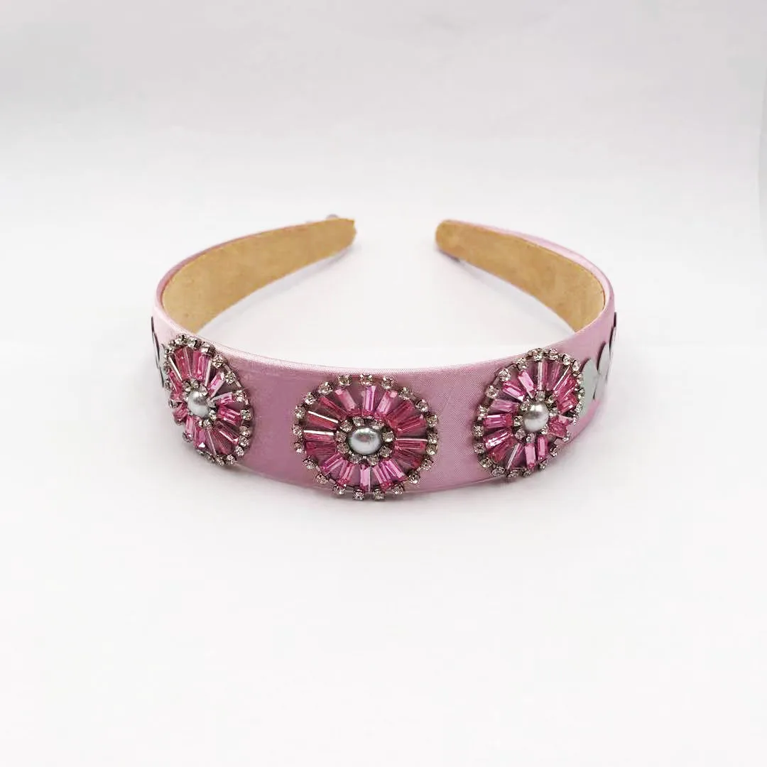 

Baroque Model Women Headband Geometric Luxurious Hairband Retro Hair Accessories for Women Headbands for women designer