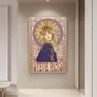 Художественный новый холщовый постер Stevie Nicks при муче, украшение для дома, настенное украшение, художественное украшение для спальни