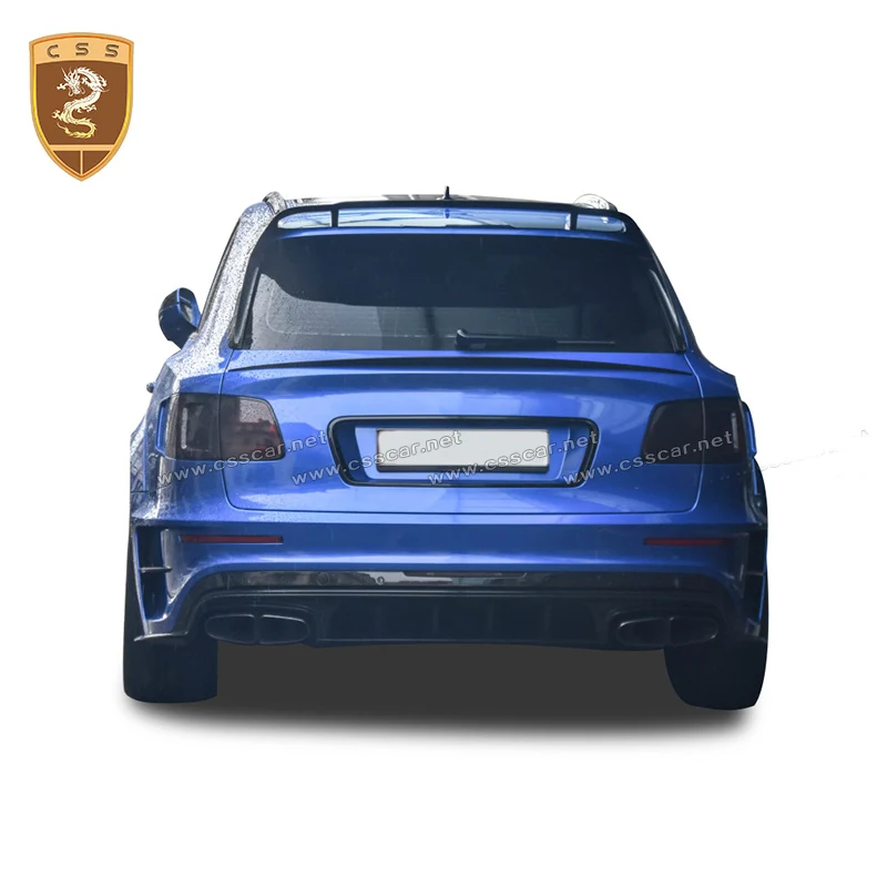 Спойлер из углеродного волокна M Стиль Крыша заднего крыла для Maserti Levante 2016 2017