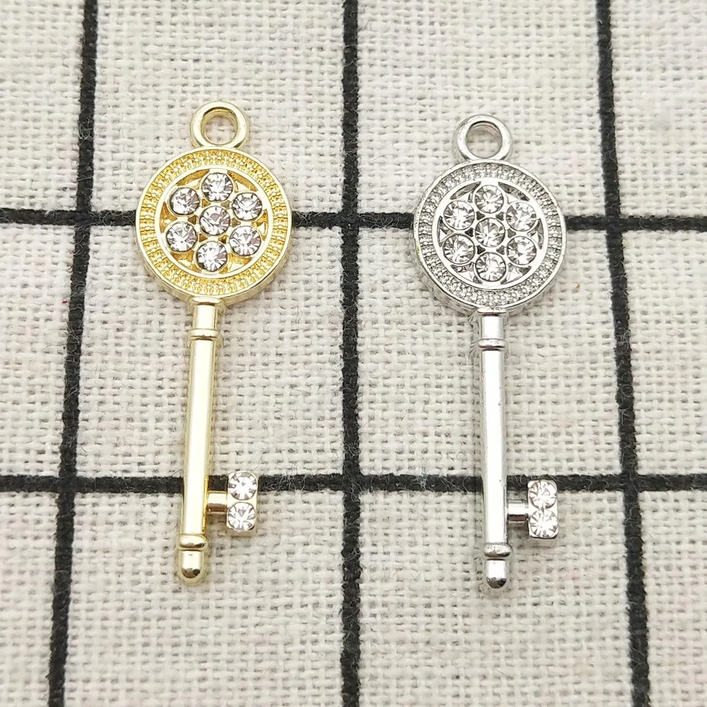 

10 шт., подвески для ювелирных изделий, 11 х34 мм