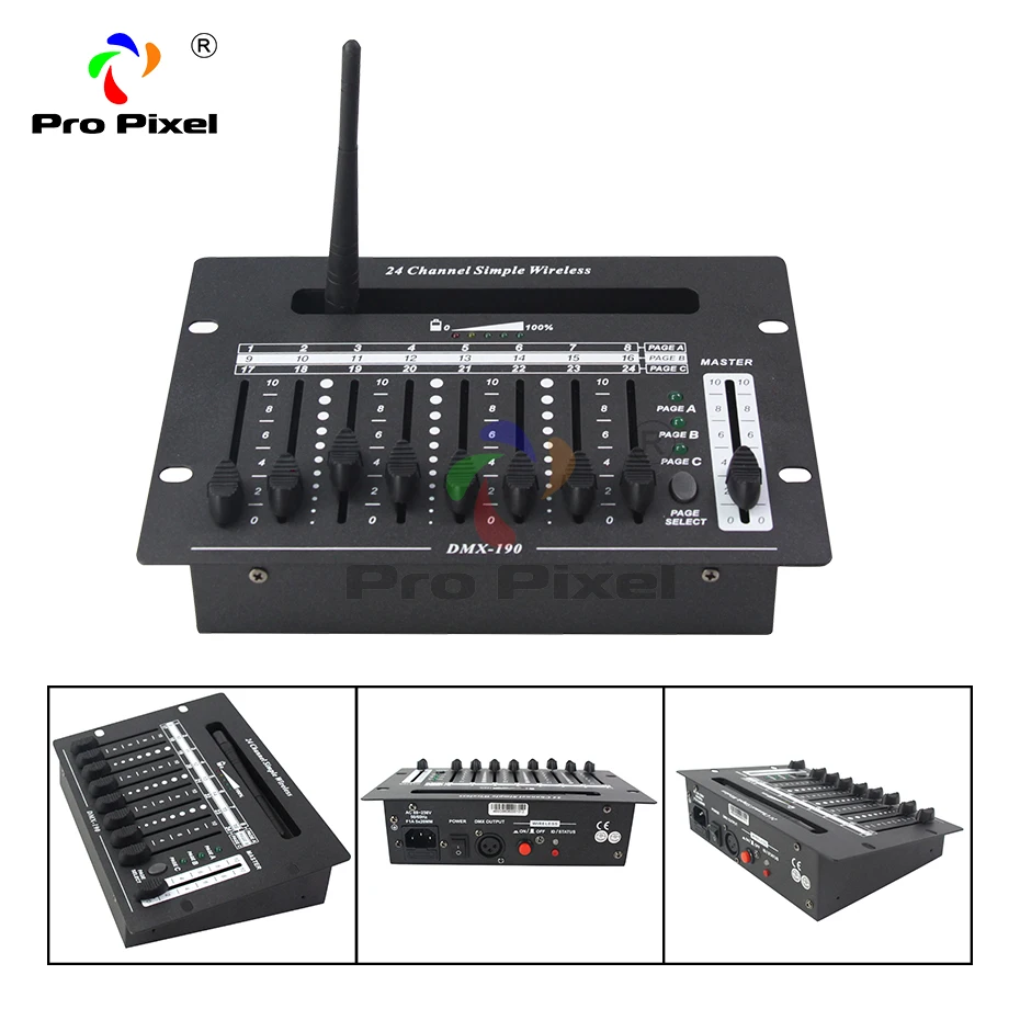 Заряжаемая литиевая батарея для камеры Мгновенной Печати 24CH Беспроводной DMX