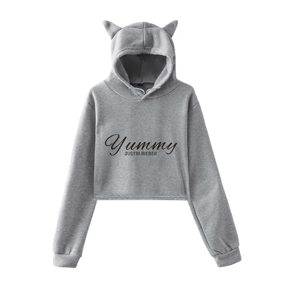 

Bieb Vip link For Diego cropped hoodie grey and pink