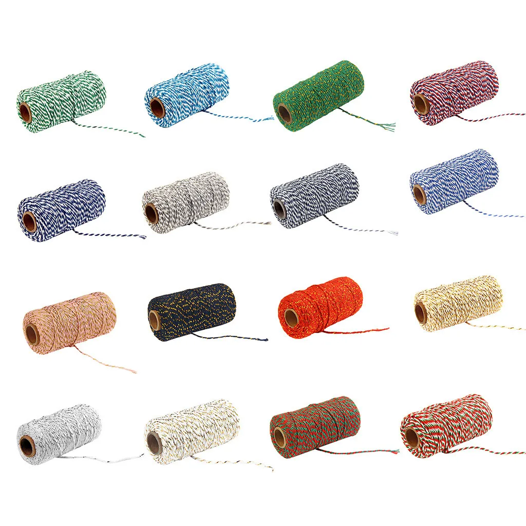 Двухцветные хлопковые пинетки шпагат веревка в деревенском стиле богемные