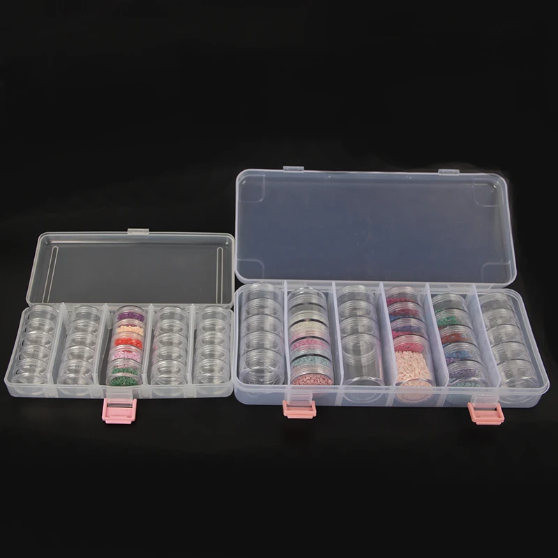 

53 Grids Plastic Storage Box For Diamond Painting,Embroidery,Diamond Storage,Home Storage Box Holder Daimond Painting Tools